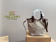 	 Coach P150 Beige Brown 17x19cm - 1