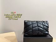 YSl Loulou Puffer P135 Black 27x18cm - 3