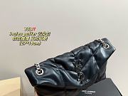 YSl Loulou Puffer P135 Black 27x18cm - 5