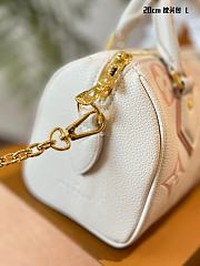 Louis Vuitton Speedy P195 Pink Monogram 20x14x7.5cm - 4