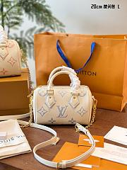 Louis Vuitton Speedy P195 Blue Monogram 20x14x7.5cm - 1