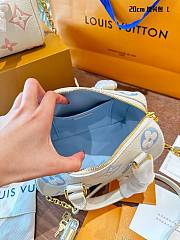 Louis Vuitton Speedy P195 Blue Monogram 20x14x7.5cm - 2