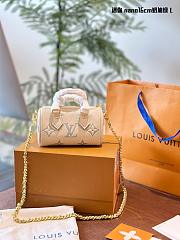 Louis Vuitton Speedy Nano P160 Blue Monogram 16*10*7.5cm - 2