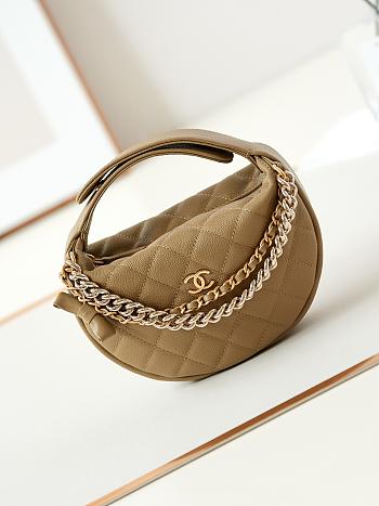 Chanel AP8443 Beige 17*18*7cm