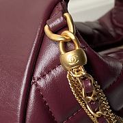 	 Chanel Ap8558 Burgundy 18cm - 3