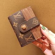 	 Louis Vuitton Card Holder P80 Brown Monogram 9x9cm - 3