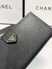 Prada Wallet P105 Black 19x10cm - 2