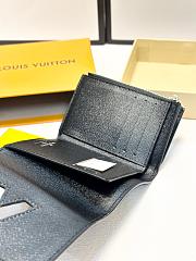 Louis Vuitton Wallet P95 Black 12x10cm - 2