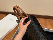 Celine Shopping Bag Black 33.28cm - 3