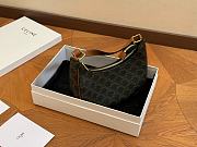 Celine Ava Bag In Triomphe Canvas 23cm - 2