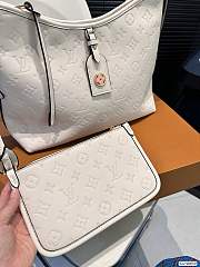 Louis Vuitton Carryall P160 White 30x25cm - 5