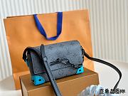 Louis Vuitton Steamer Blue Monogram 18*10cm - 5