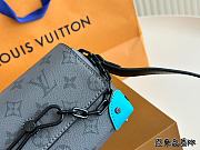 Louis Vuitton Steamer Blue Monogram 18*10cm - 2