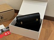 YSL Manhattan Shoulder Black Bag 24x17cm - 5