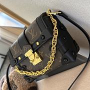 Louis Vuitton Reverse Dark Monogram Essential Trunk 15cm - 3