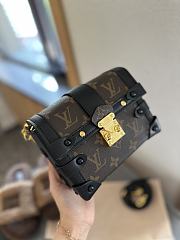 Louis Vuitton Reverse Dark Monogram Essential Trunk 15cm - 2