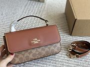 Coach Foldover Wristlet In Signature Canvas 22*11cm - 5