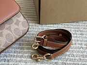 Coach Foldover Wristlet In Signature Canvas 22*11cm - 2