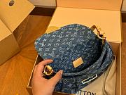 Louis Vuitton Sunset Monogram Denim Shoulder Bag 26*18cm - 3