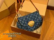 Louis Vuitton Sunset Monogram Denim Shoulder Bag 26*18cm - 2