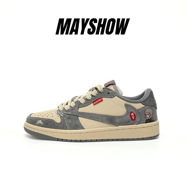 Air Jordan 1 Low Travis Scott Custom CH6336-013 - 1