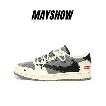 	 Air Jordan 1 Low Travis Scott Custom SJ0086-132