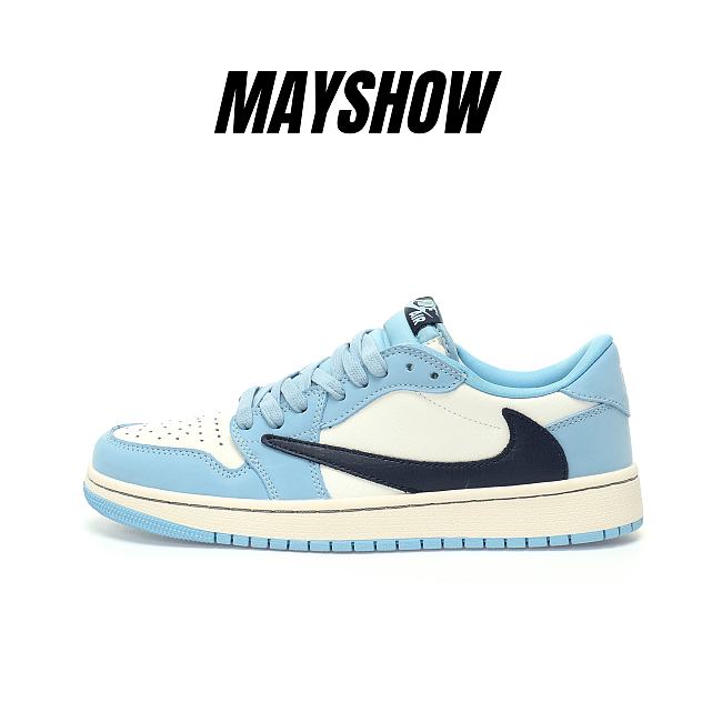 	 Air Jordan 1 Low Travis Scott Custom DM7688-400 - 1