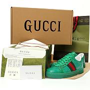 Gucci Ace GG Crystal Canvas Green - 760775 FACRF 3751 - 4