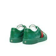 Gucci Ace GG Crystal Canvas Green - 760775 FACRF 3751 - 2