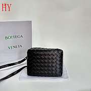 Bottega Veneta Small Parachute Black - 16.5*21*17cm - 5