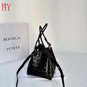 Bottega Veneta Small Parachute Black - 16.5*21*17cm - 4