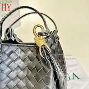 Bottega Veneta Small Parachute Black - 16.5*21*17cm - 2