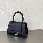 Balenciaga Black Hourglass Small Top Handle Mini Bag 23×15×10cm - 1