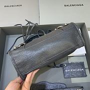 Balenciaga Le City XS Bag In Black Arena Lambskin Shiny Gold Hardware Black 24*10*15cm - 3