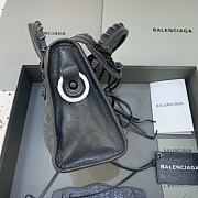 Balenciaga Le City XS Bag In Black Black Hardware 24*10*15cm - 5