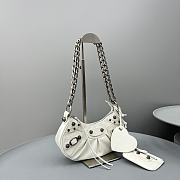 Balenciaga Le Cagole XS White Shoulder Bag 25*13*6CM - 5