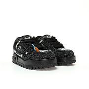 Louis Vuitton LV Trainer Maxi Black Swarovksi Crystals - 1ACEOJ - 4