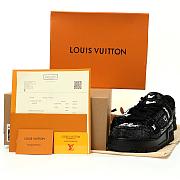 Louis Vuitton LV Trainer Maxi Black Swarovksi Crystals - 1ACEOJ - 3