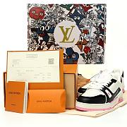 Louis Vuitton LV Trainer Black Pink - 1ADF3R - 4