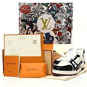 	 Louis Vuitton LV Trainer Black Purple - 1ADHMV - 3