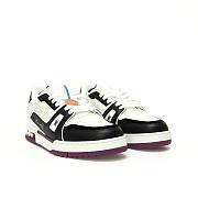 	 Louis Vuitton LV Trainer Black Purple - 1ADHMV - 2