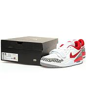 Air Jordan Legacy 312 Low White Cement Gym Red - FQ7827-106 - 5