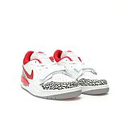 Air Jordan Legacy 312 Low White Cement Gym Red - FQ7827-106 - 4