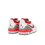 Air Jordan Legacy 312 Low White Cement Gym Red - FQ7827-106 - 3