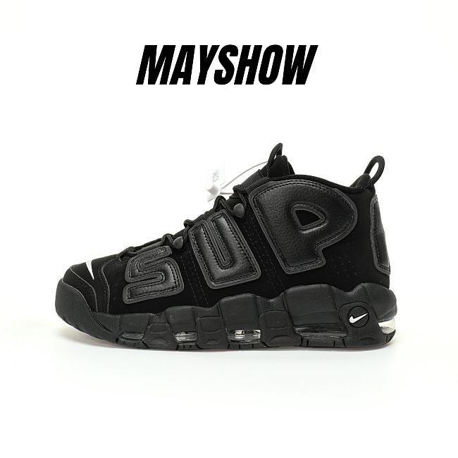 Nike Air More Uptempo Supreme Suptempo Black - 902290-001 - 1