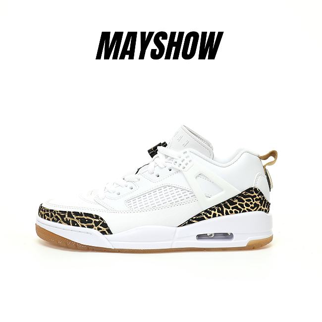 Air Jordan Spizike Low White Metallic Gold - HJ9019-100 - 1