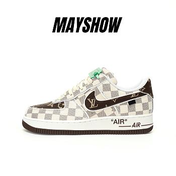 Air Force 1 Low Louis Vuitton Brown Beige - LD4631-202