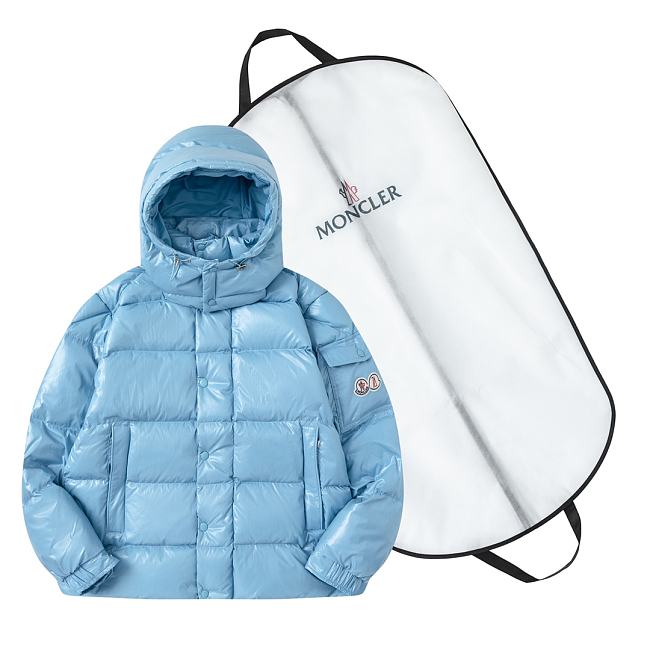 Moncler Montbeliard Down Jacket FG00400 Blue - 1