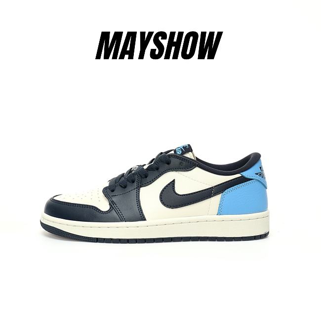 Air Jordan 1 Low OG Obsidian UNC - CZ0790-400 - 1