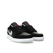 Air Jordan 1 Low Black Wolf Grey - 553558-032 - 2